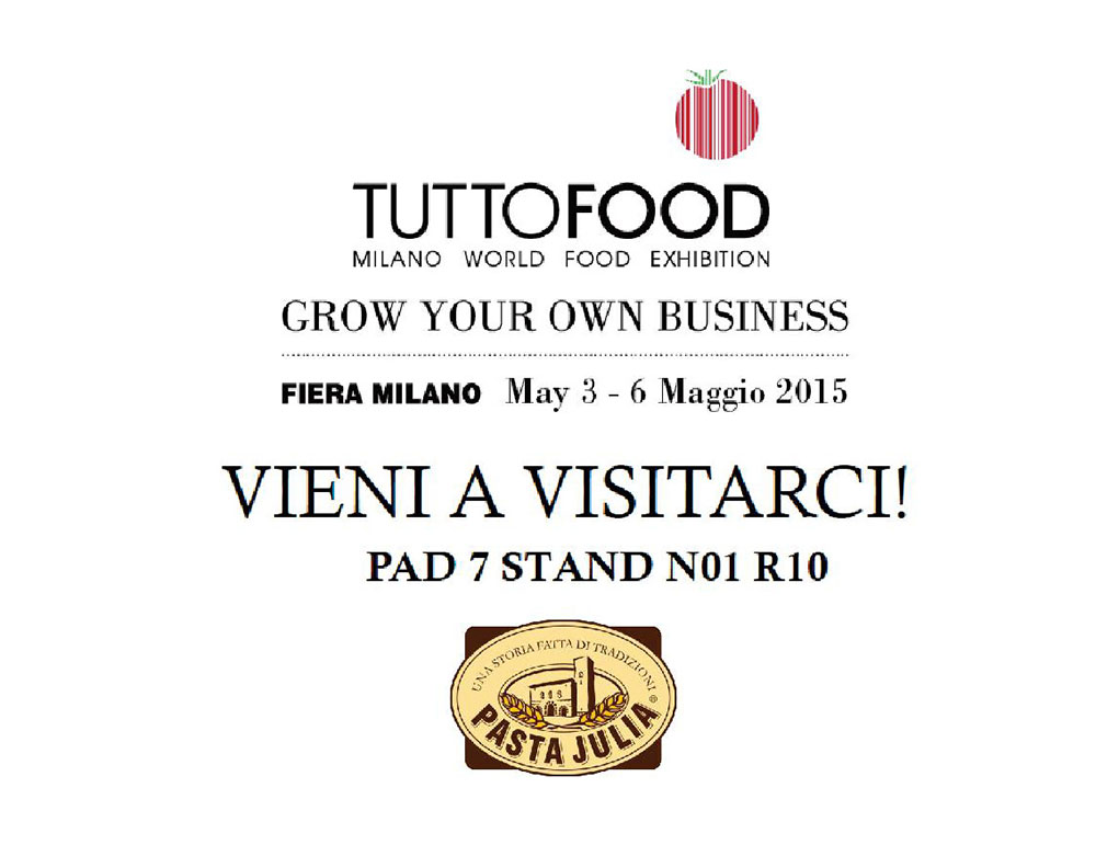 Pasta Julia al TuttoFood di Milano 2015