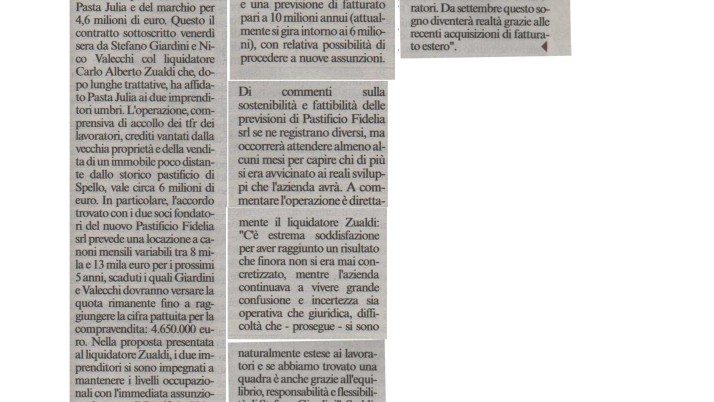 Corriere dell’Umbria 31.05.2015